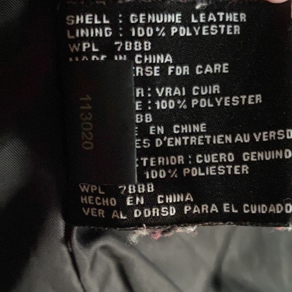 Michael Kors Leather Jacket XS - Picture 5 of 5